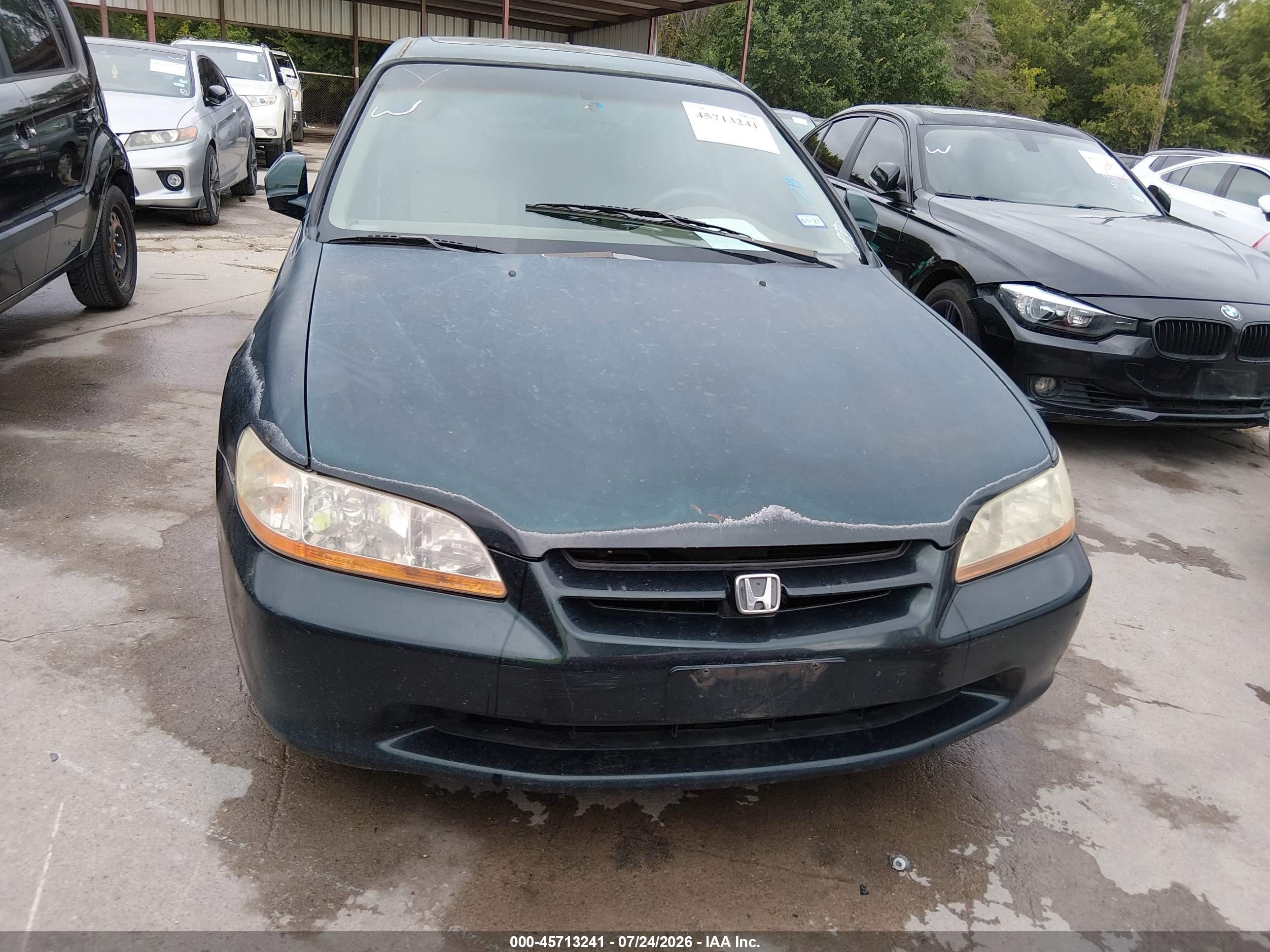 2000 Honda Accord 2.3 Ex Green vin: 1HGCG5662YA095055