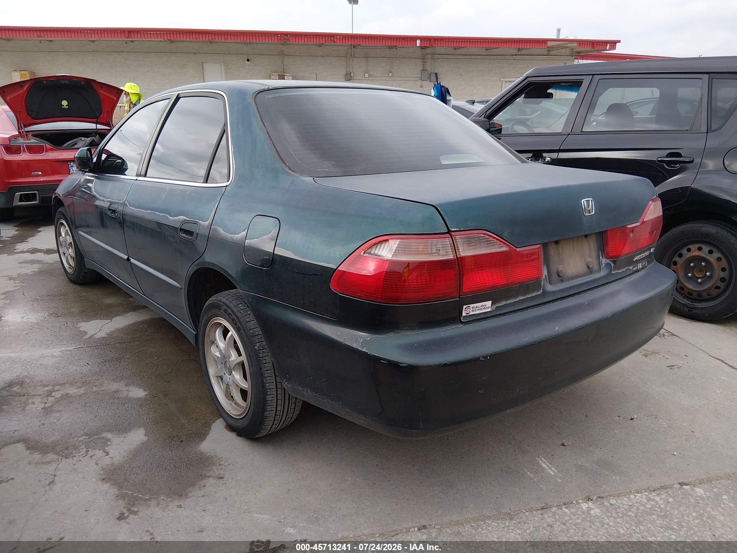 2000 Honda Accord 2.3 Ex Green vin: 1HGCG5662YA095055