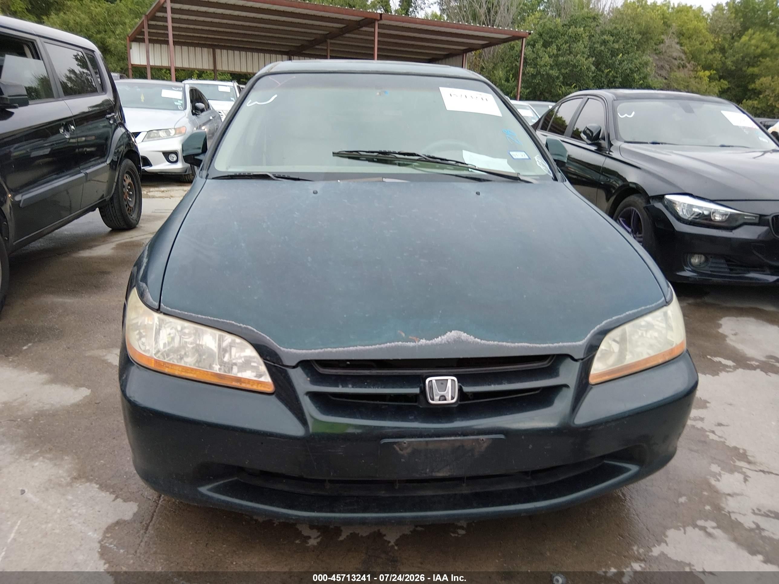 2000 Honda Accord 2.3 Ex Green vin: 1HGCG5662YA095055