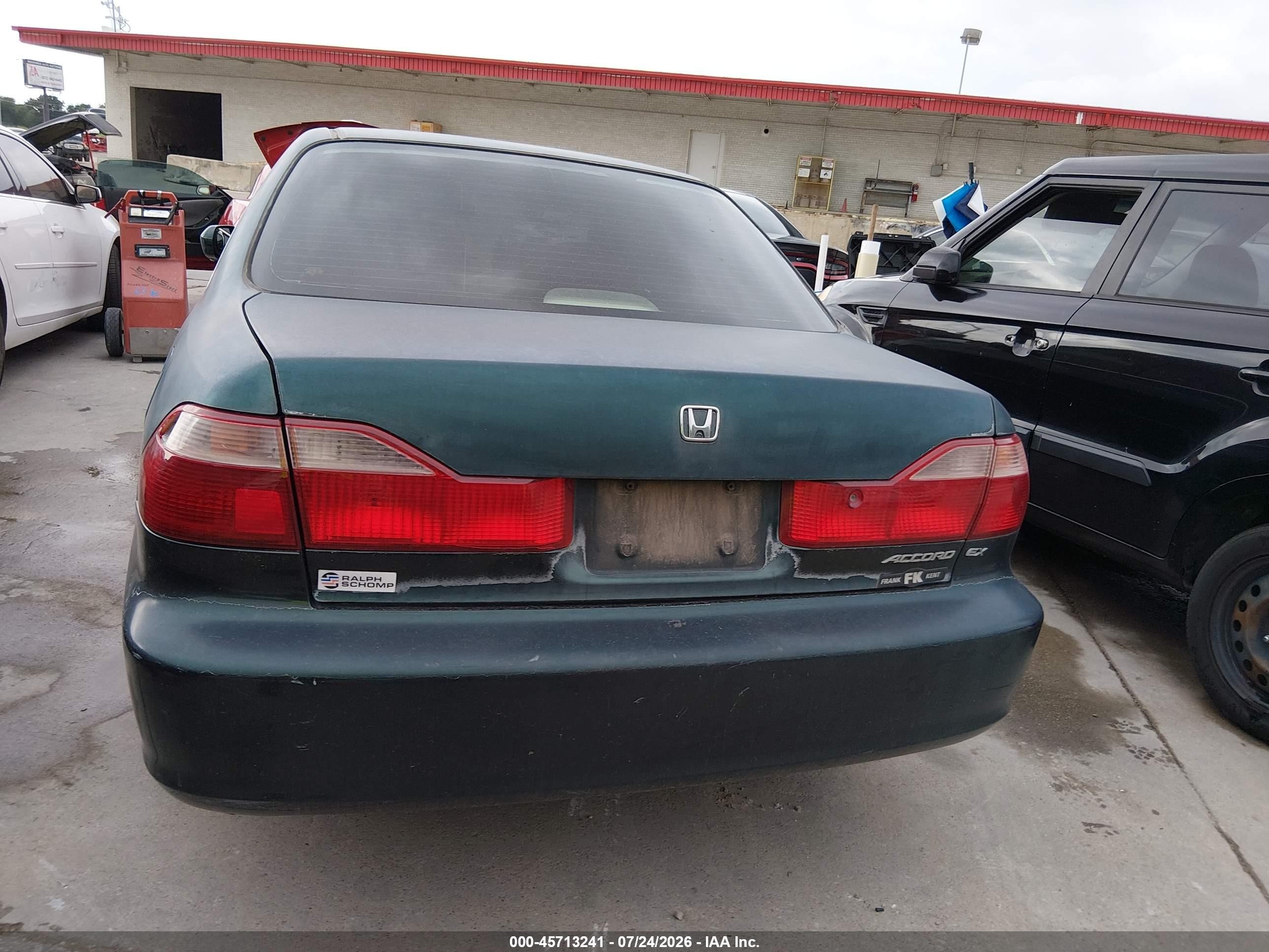 2000 Honda Accord 2.3 Ex Green vin: 1HGCG5662YA095055