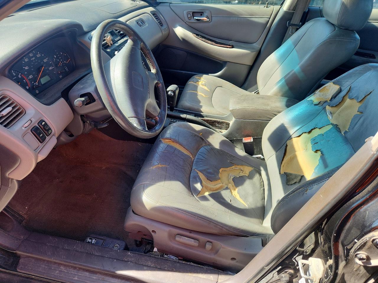 2000 Honda Accord Ex Черный vin: 1HGCG5662YA151866