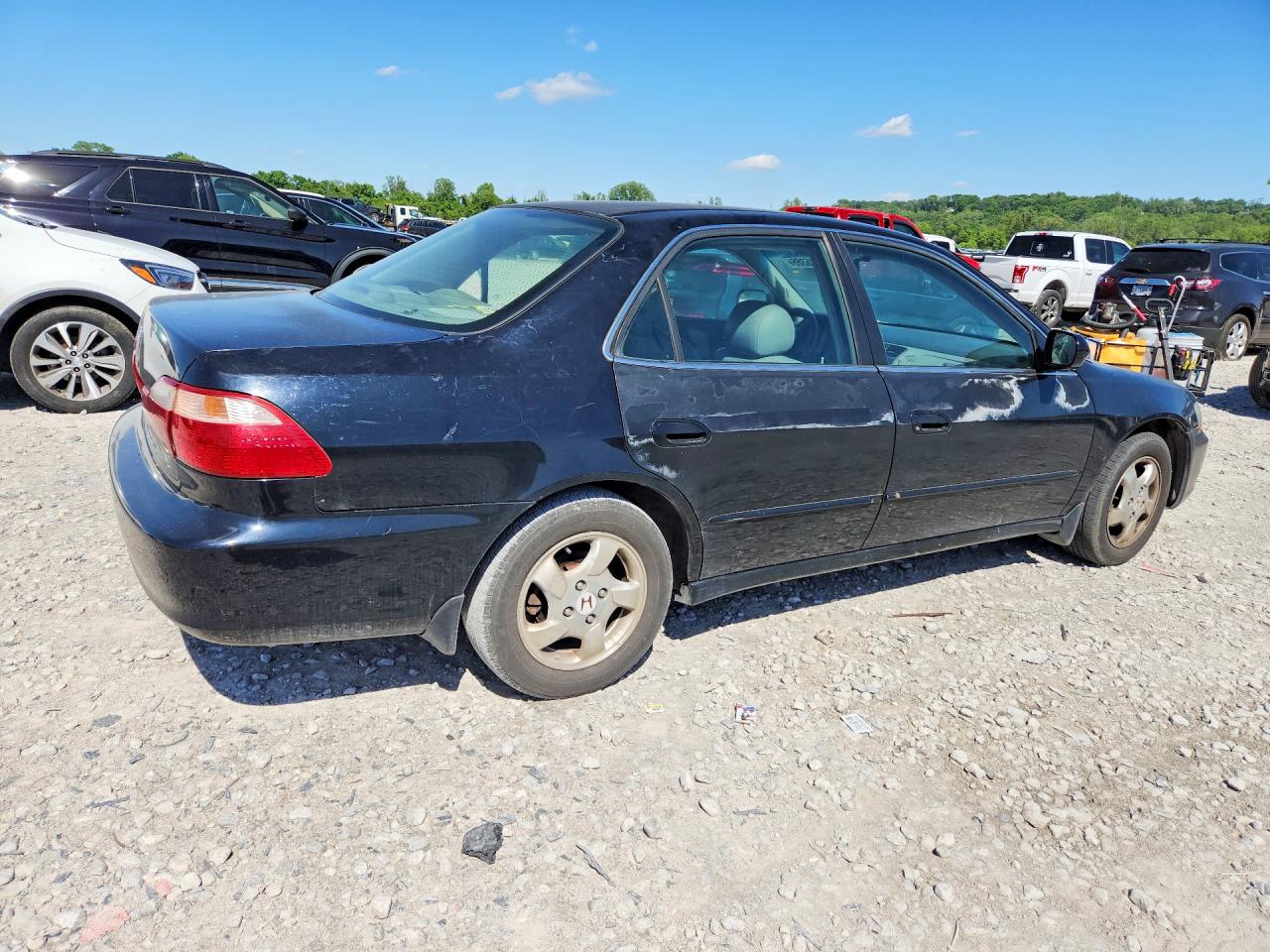 2000 Honda Accord Ex Черный vin: 1HGCG5662YA151866