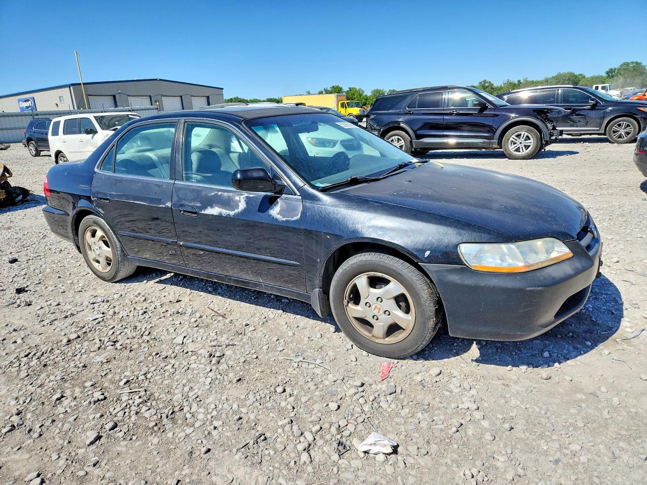 2000 Honda Accord Ex Черный vin: 1HGCG5662YA151866