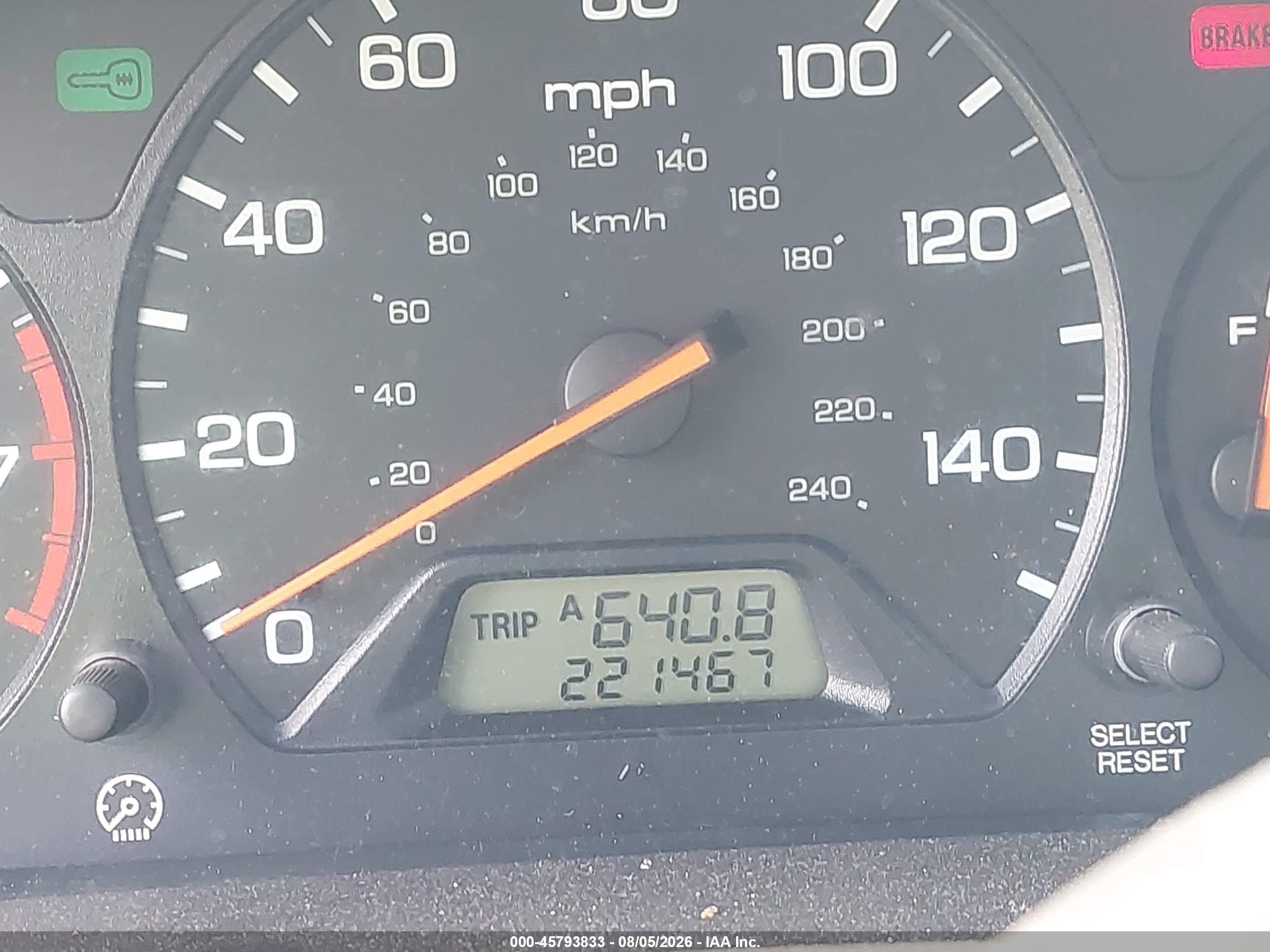 2001 Honda Accord 2.3 Ex Желто-коричневый vin: 1HGCG56631A038966