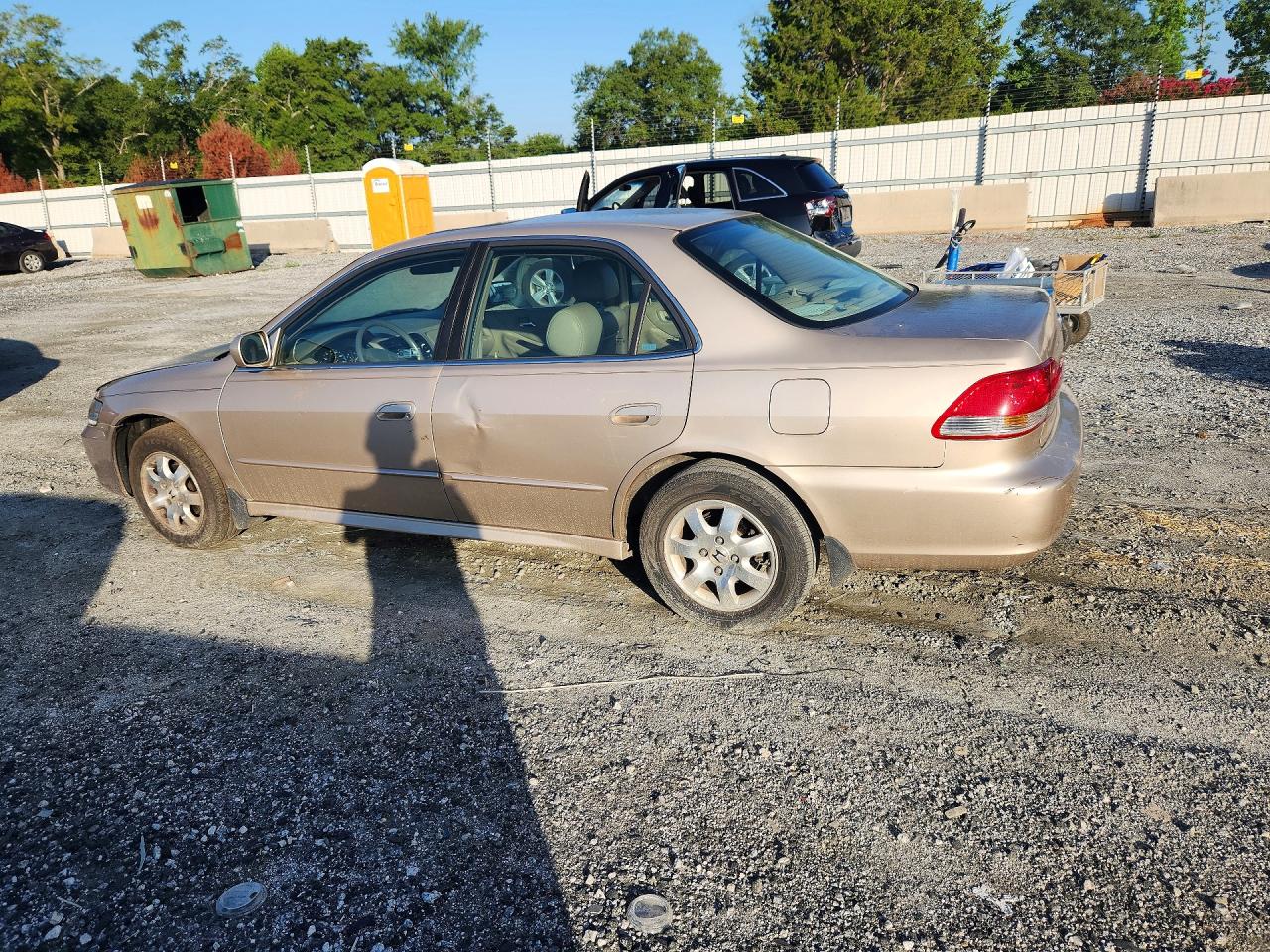 2001 Honda Accord Ex Tan vin: 1HGCG56631A054116