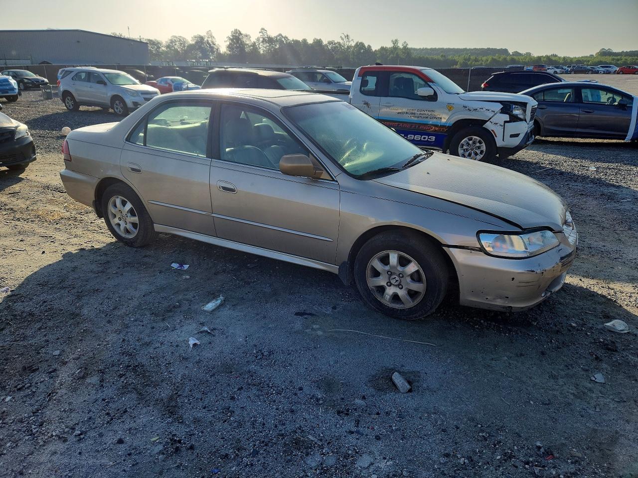 2001 Honda Accord Ex Tan vin: 1HGCG56631A054116