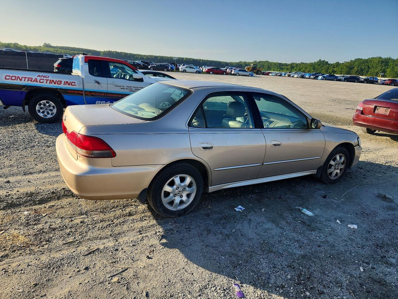 2001 Honda Accord Ex Tan vin: 1HGCG56631A054116