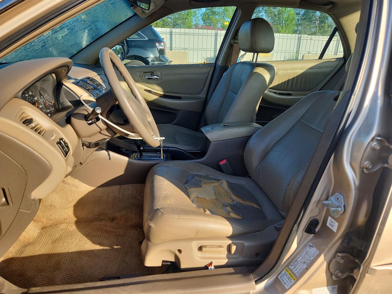 2001 Honda Accord Ex Tan vin: 1HGCG56631A054116