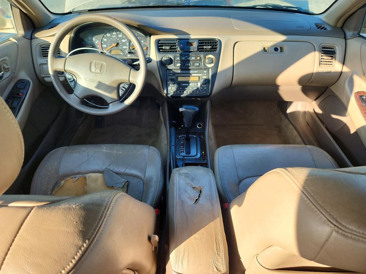2001 Honda Accord Ex Tan vin: 1HGCG56631A054116