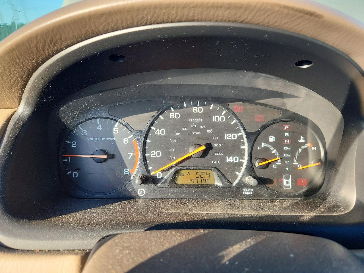 2001 Honda Accord Ex Tan vin: 1HGCG56631A054116