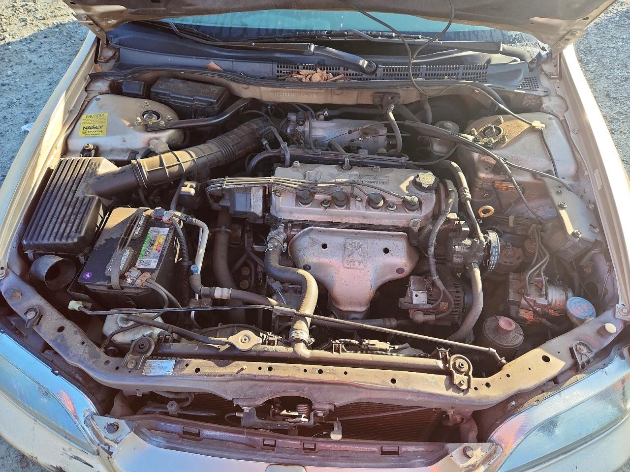 2001 Honda Accord Ex Tan vin: 1HGCG56631A054116