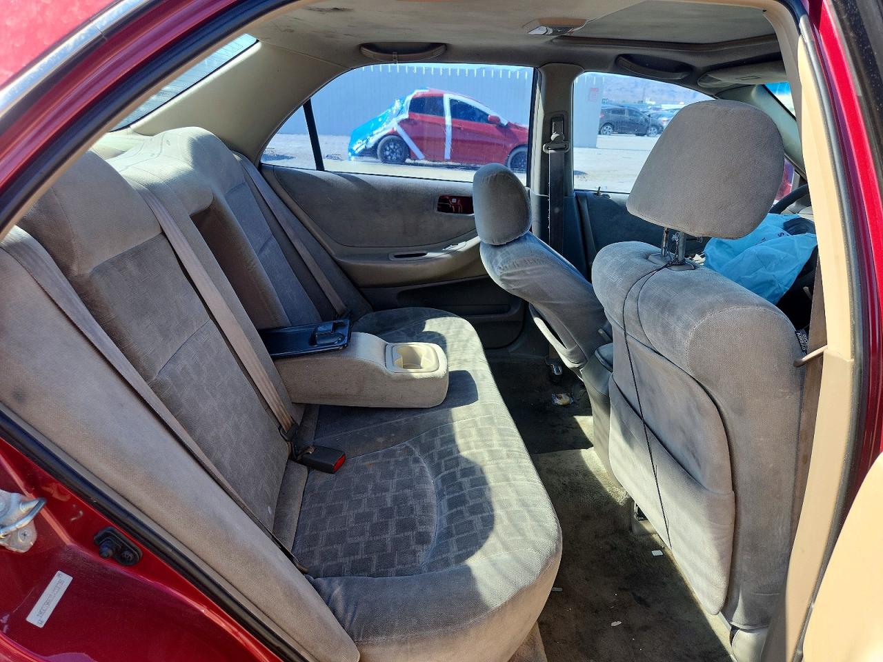 2001 Honda Accord Ex Red vin: 1HGCG56631A110796