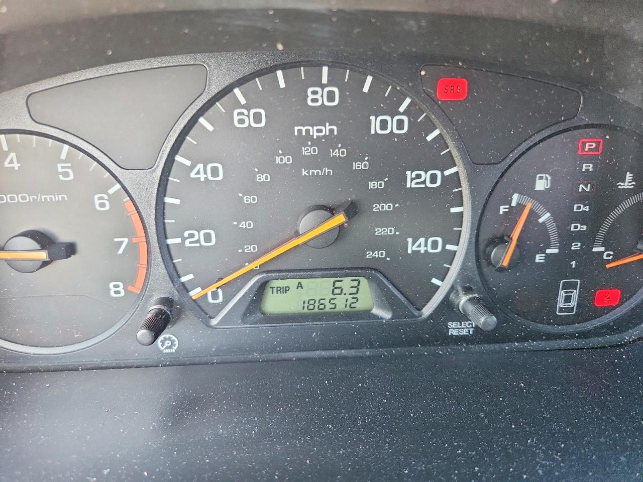 2001 Honda Accord Ex Red vin: 1HGCG56631A110796