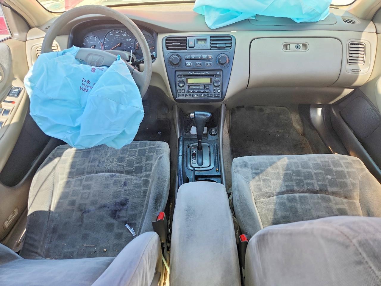 2001 Honda Accord Ex Red vin: 1HGCG56631A110796