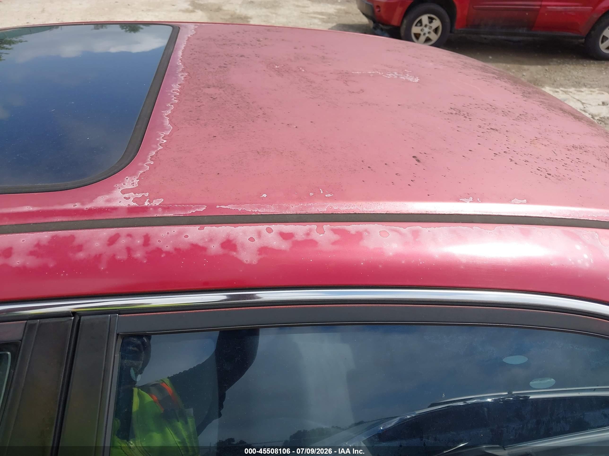 2002 Honda Accord 2.3 Ex Red vin: 1HGCG566328083293
