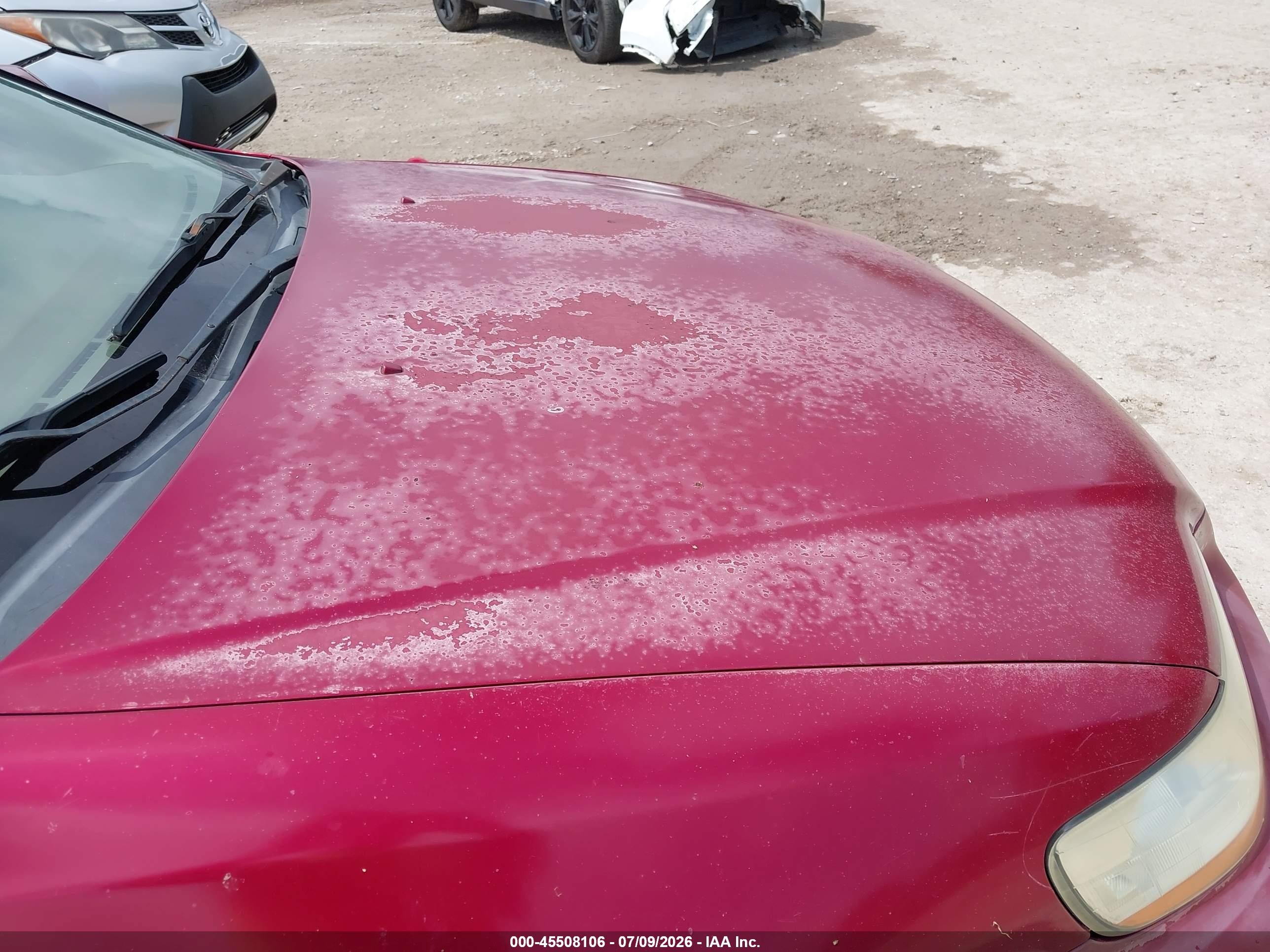 2002 Honda Accord 2.3 Ex Red vin: 1HGCG566328083293