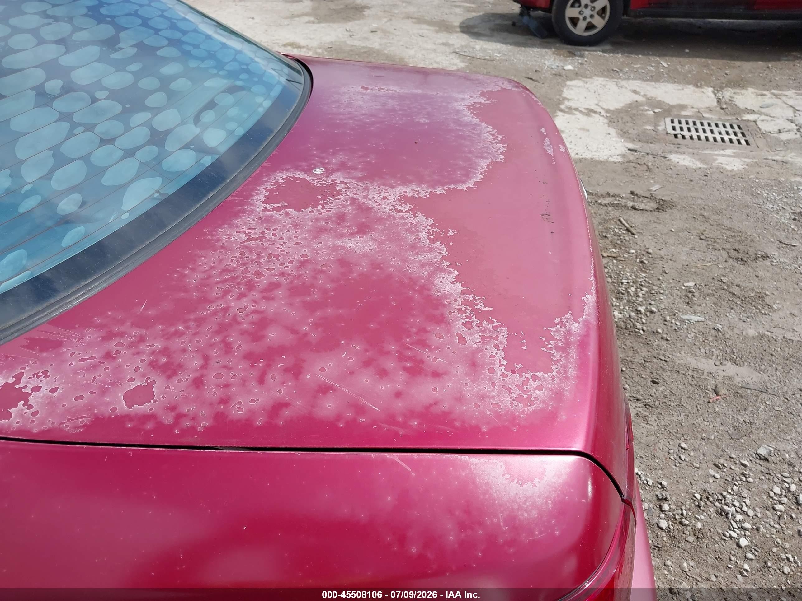 2002 Honda Accord 2.3 Ex Red vin: 1HGCG566328083293