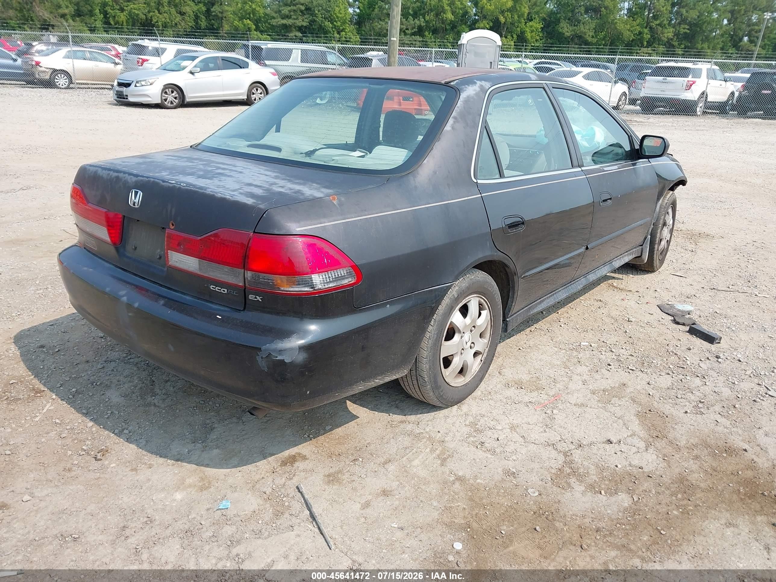 2002 Honda Accord 2.3 Ex Green vin: 1HGCG56632A114462