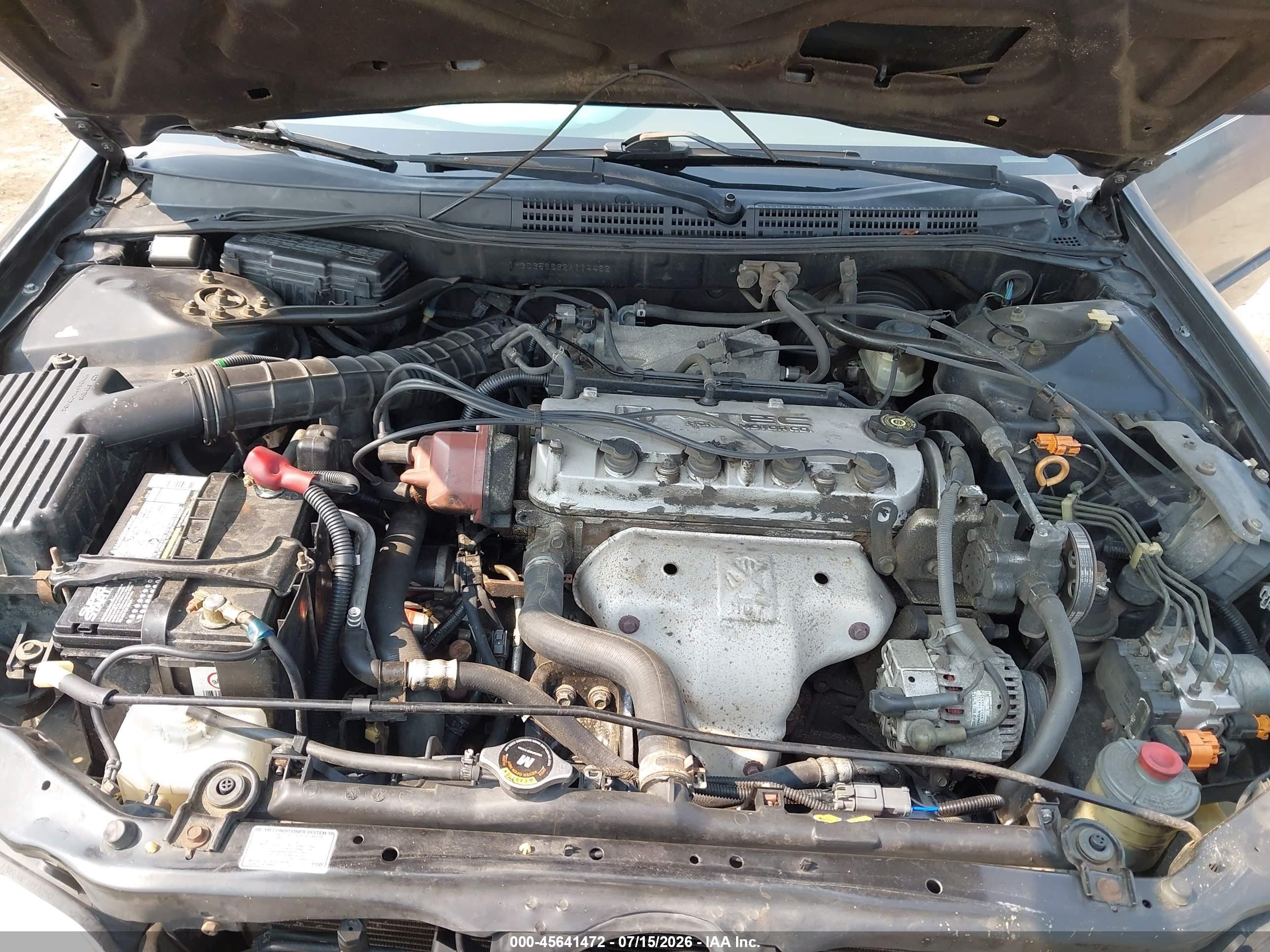 2002 Honda Accord 2.3 Ex Green vin: 1HGCG56632A114462