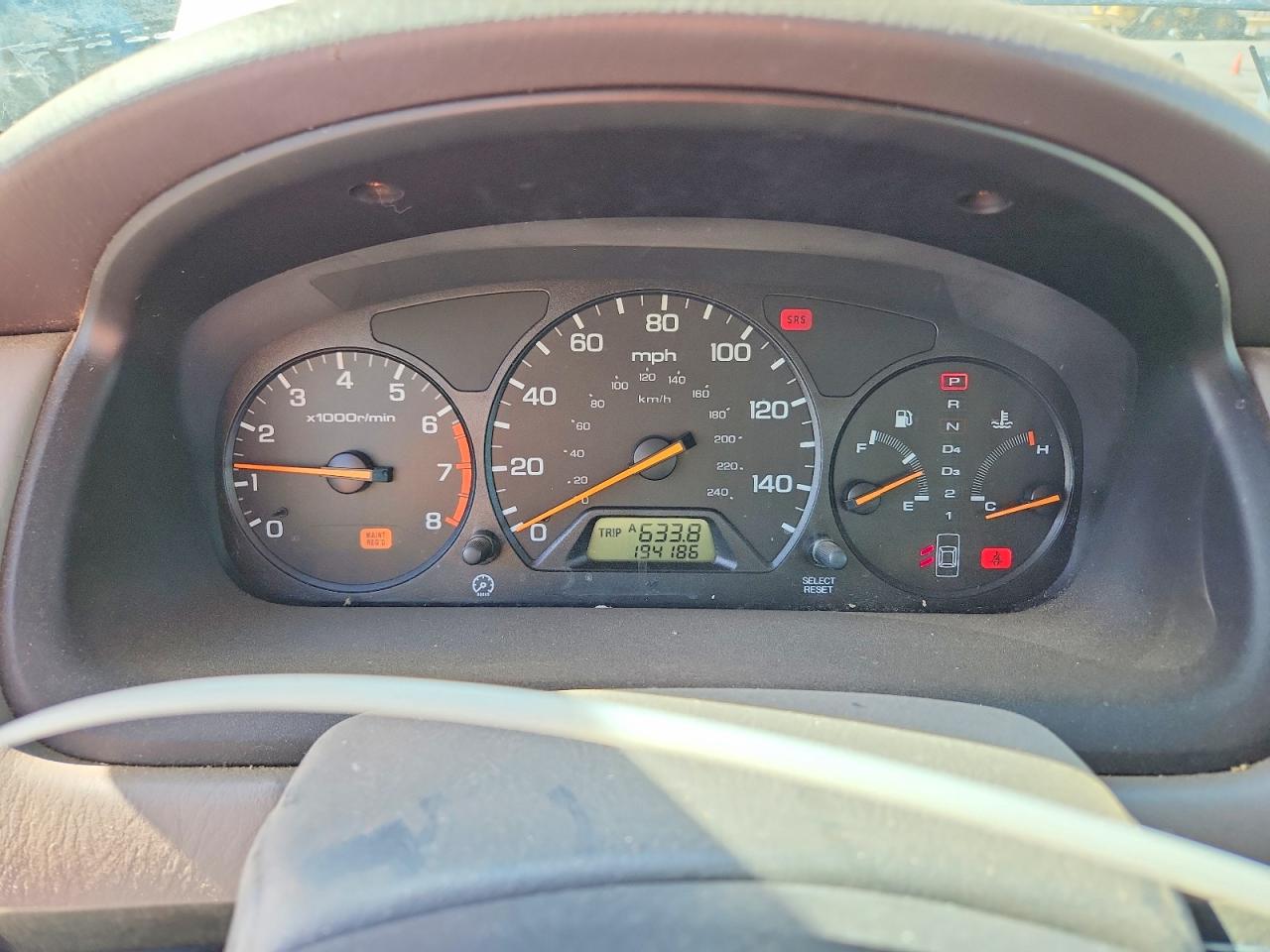 2000 Honda Accord Ex Tan vin: 1HGCG5663YA077390