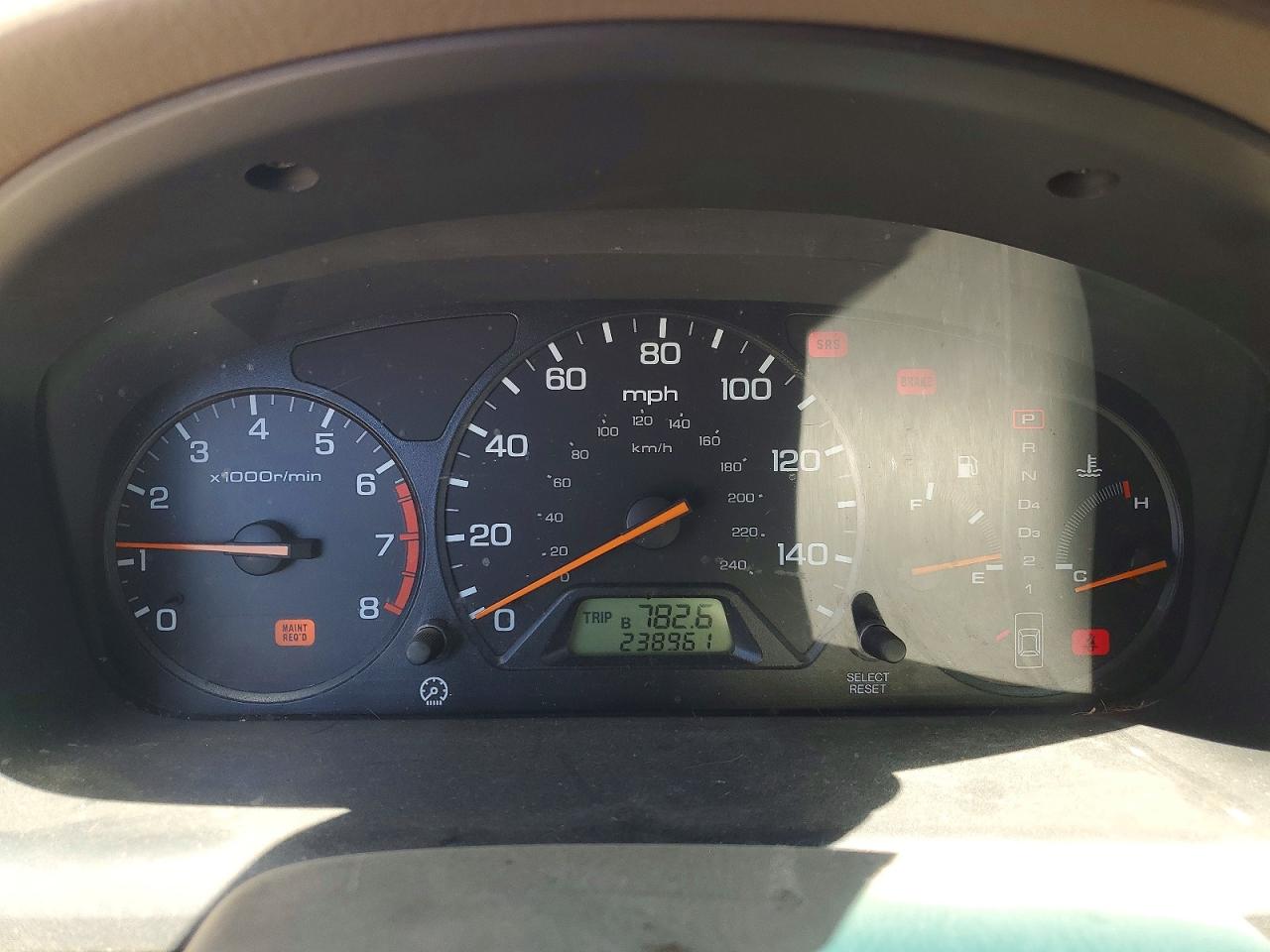 2002 Honda Accord Ex Red vin: 1HGCG56642A041117