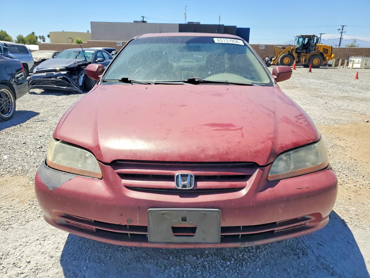2002 Honda Accord Ex Red vin: 1HGCG56642A041117