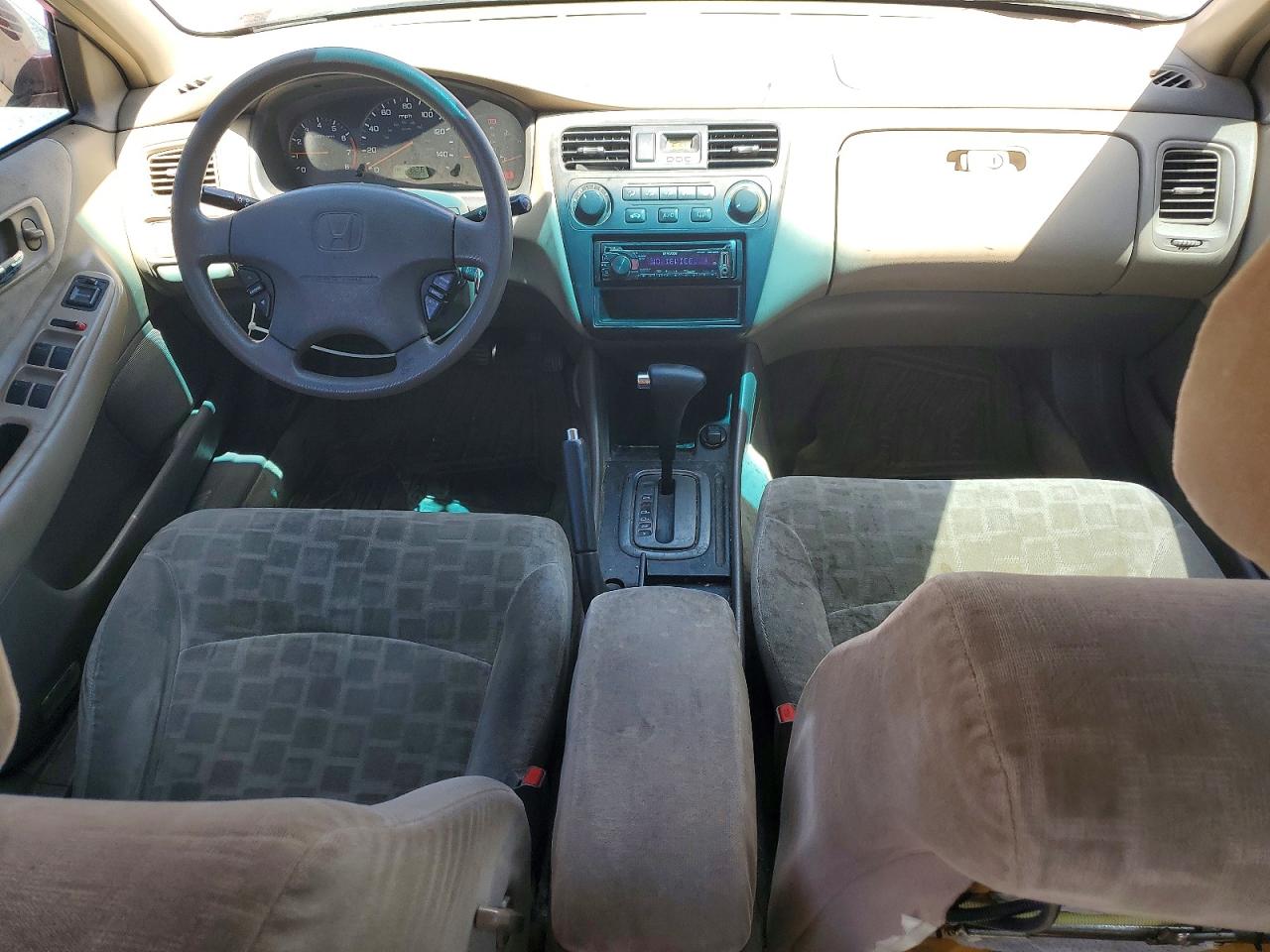 2002 Honda Accord Ex Red vin: 1HGCG56642A041117