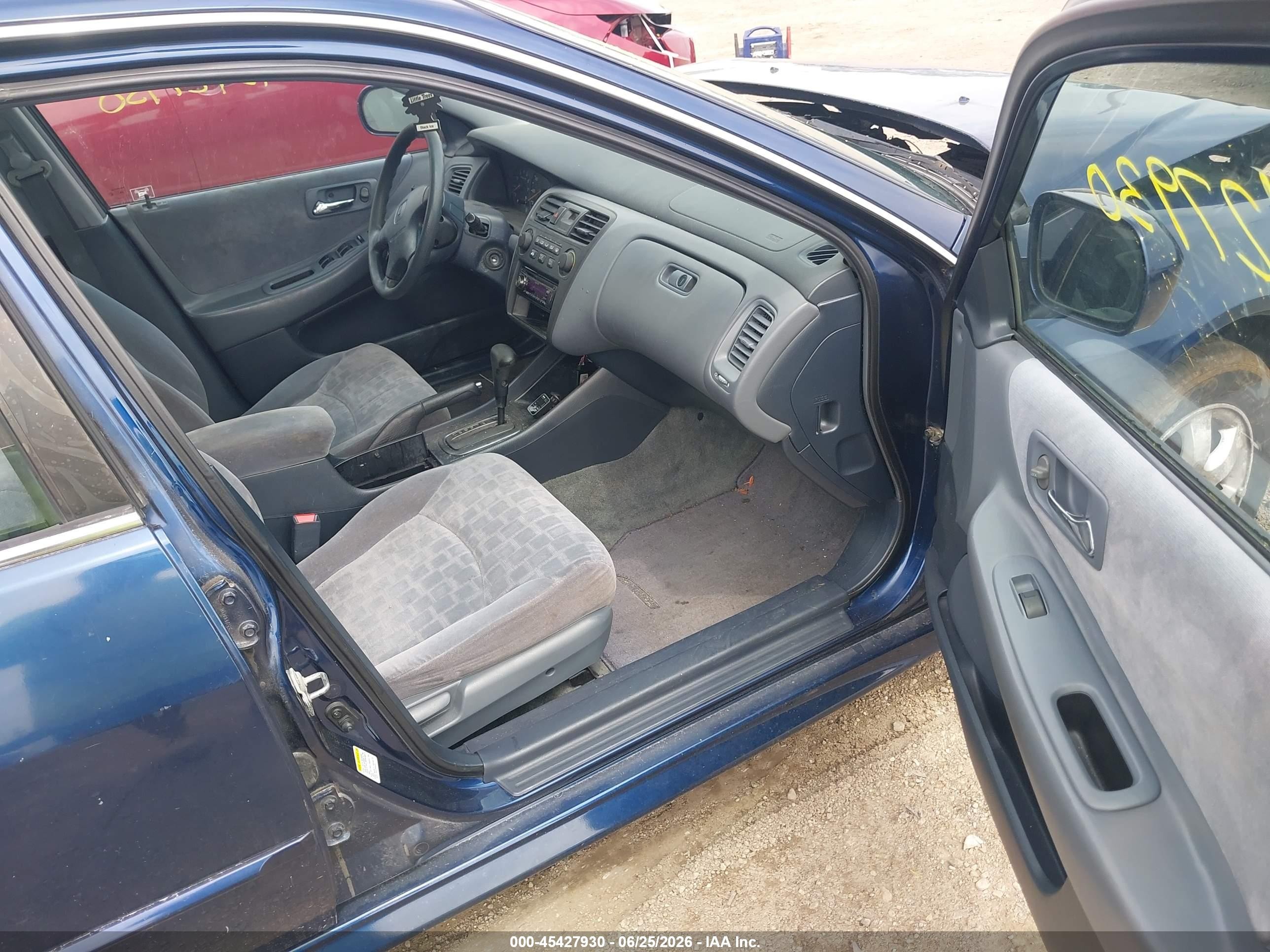 2002 Honda Accord 2.3 Ex Blue vin: 1HGCG56642A064946