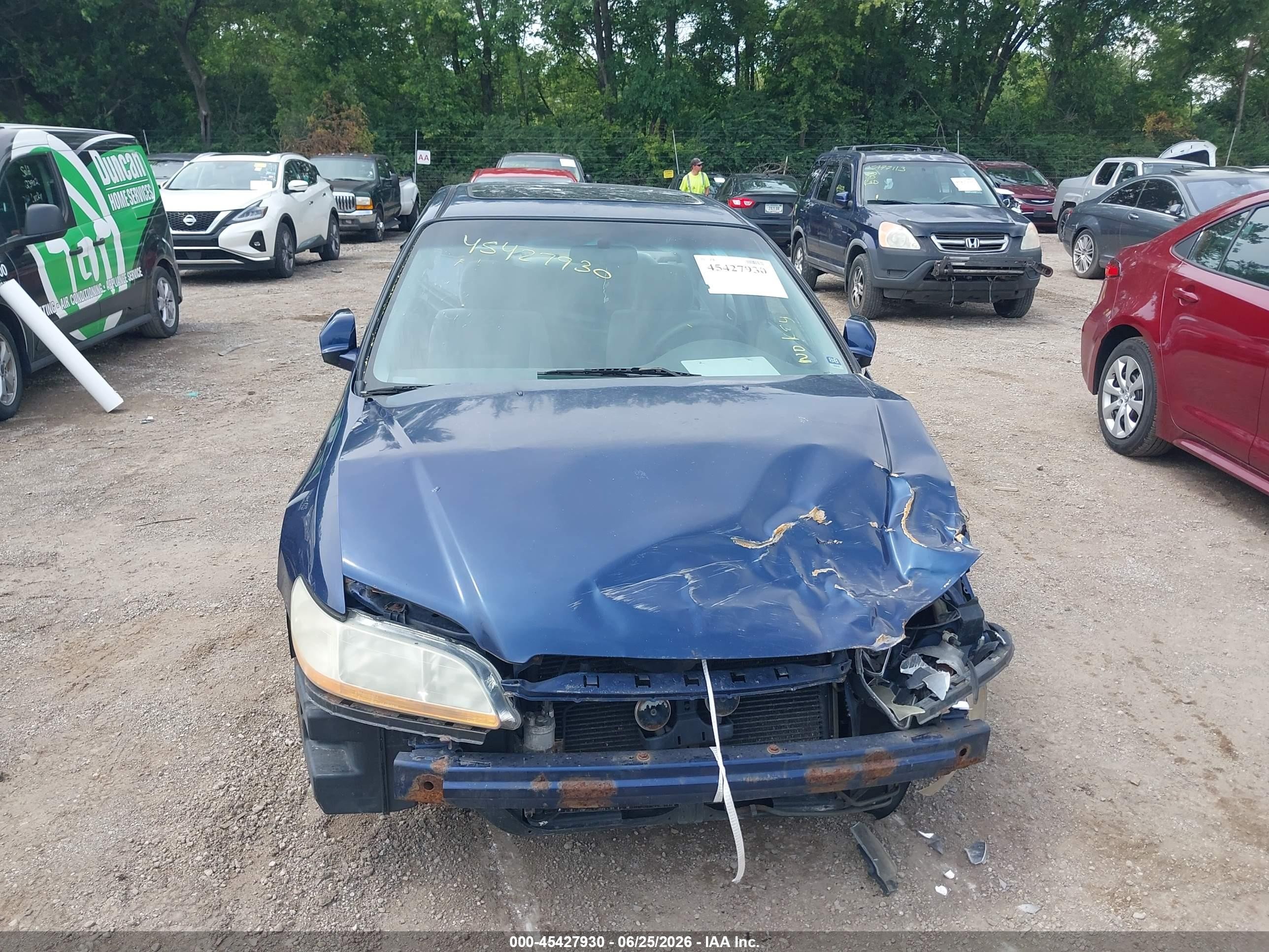 2002 Honda Accord 2.3 Ex Blue vin: 1HGCG56642A064946