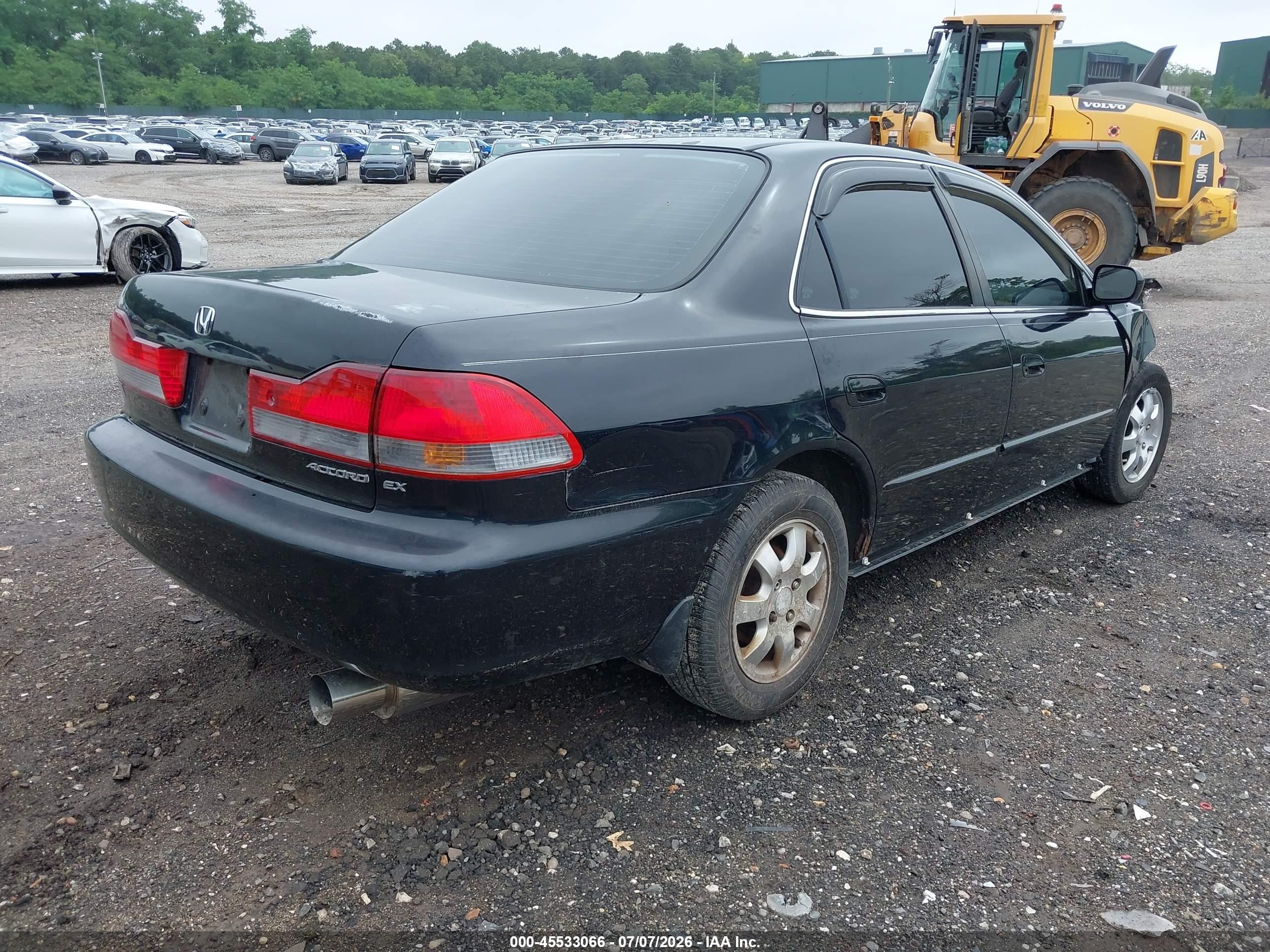 2002 Honda Accord 2.3 Ex Black vin: 1HGCG56642A110923