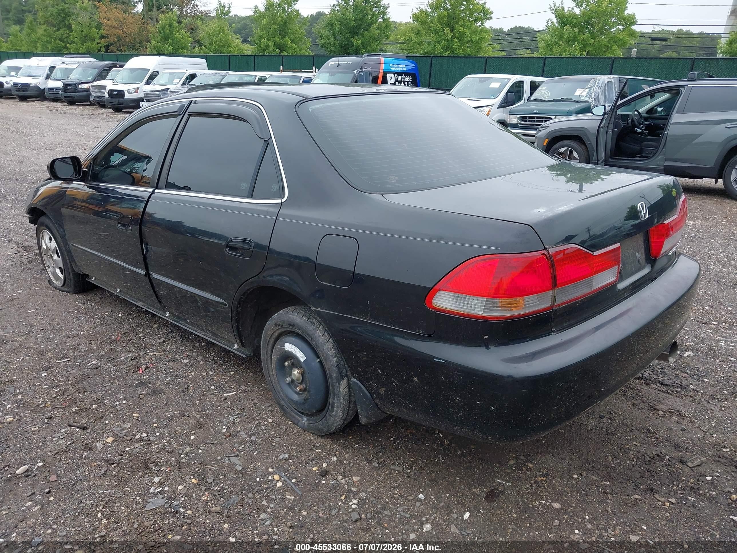 2002 Honda Accord 2.3 Ex Black vin: 1HGCG56642A110923