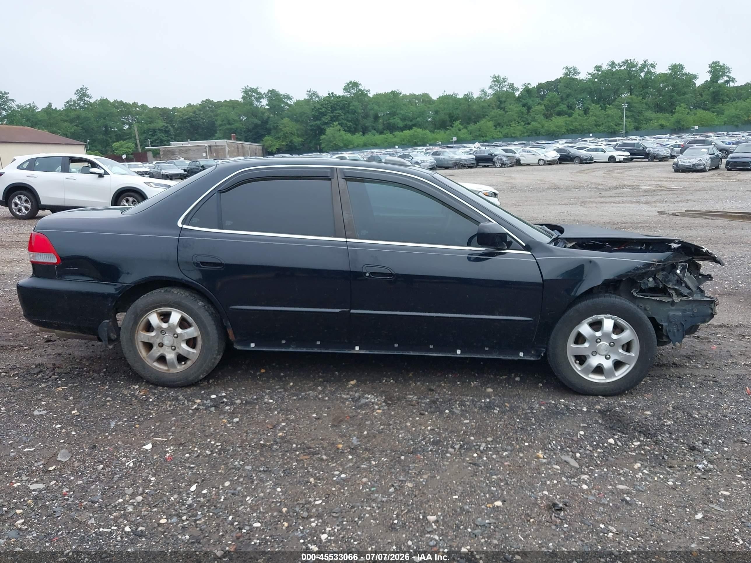 2002 Honda Accord 2.3 Ex Black vin: 1HGCG56642A110923