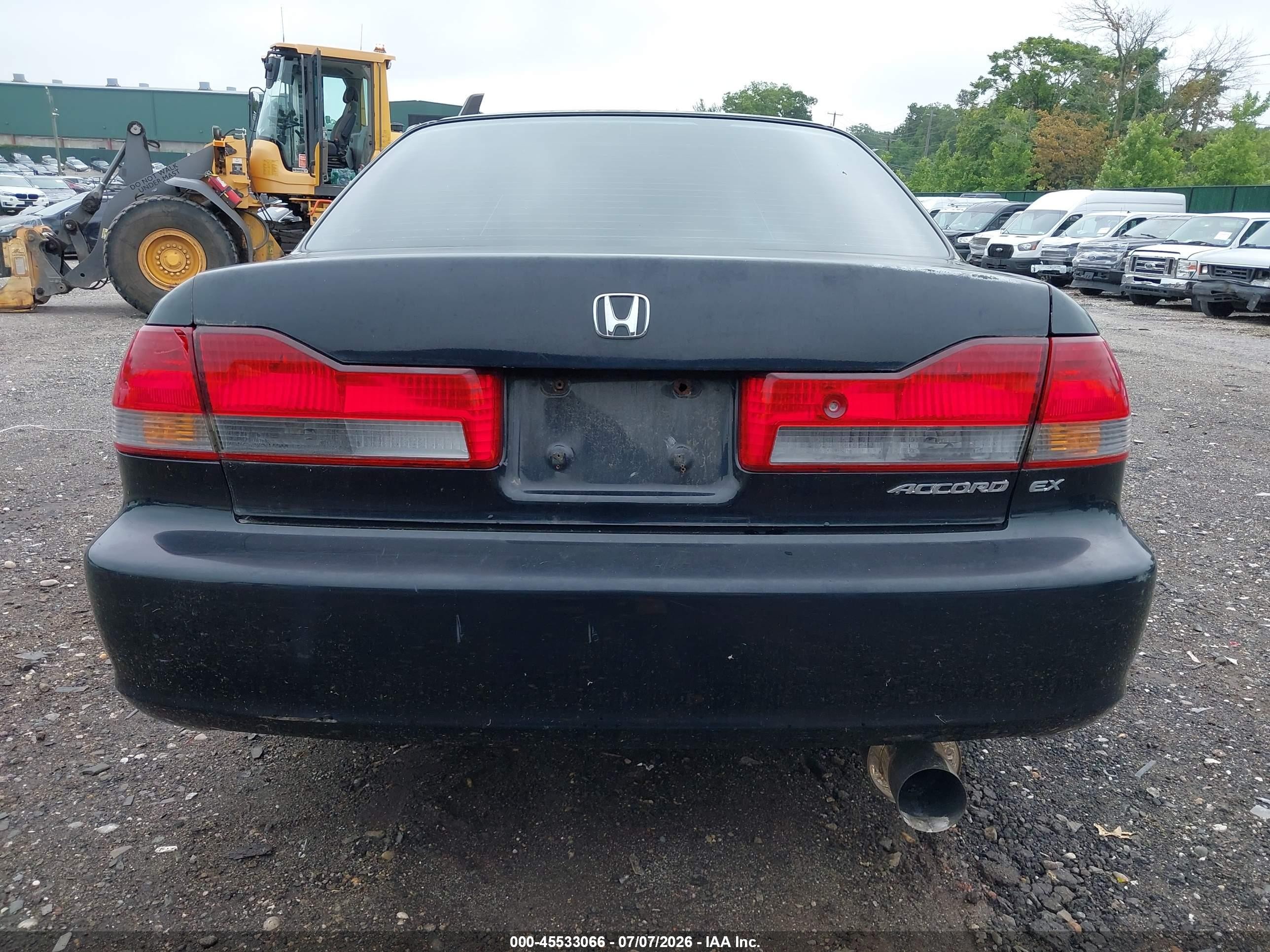 2002 Honda Accord 2.3 Ex Black vin: 1HGCG56642A110923