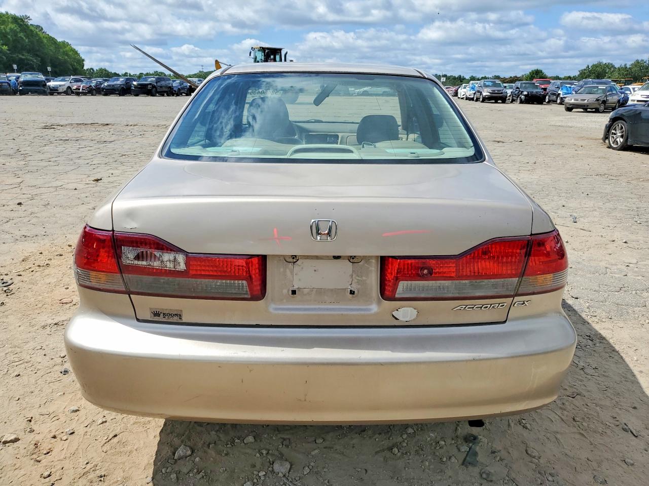 2001 Honda Accord Ex Tan vin: 1HGCG56651A013874