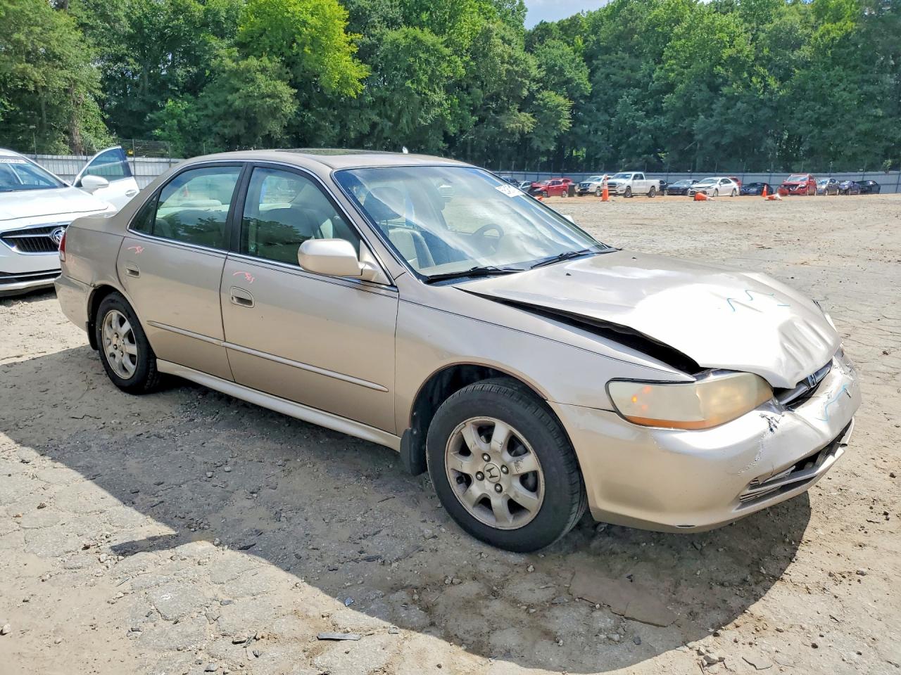 2001 Honda Accord Ex Tan vin: 1HGCG56651A013874