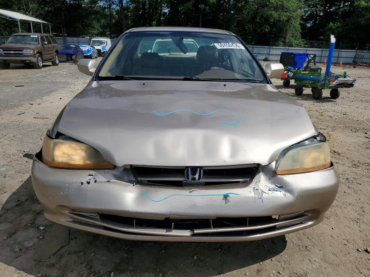 2001 Honda Accord Ex Tan vin: 1HGCG56651A013874