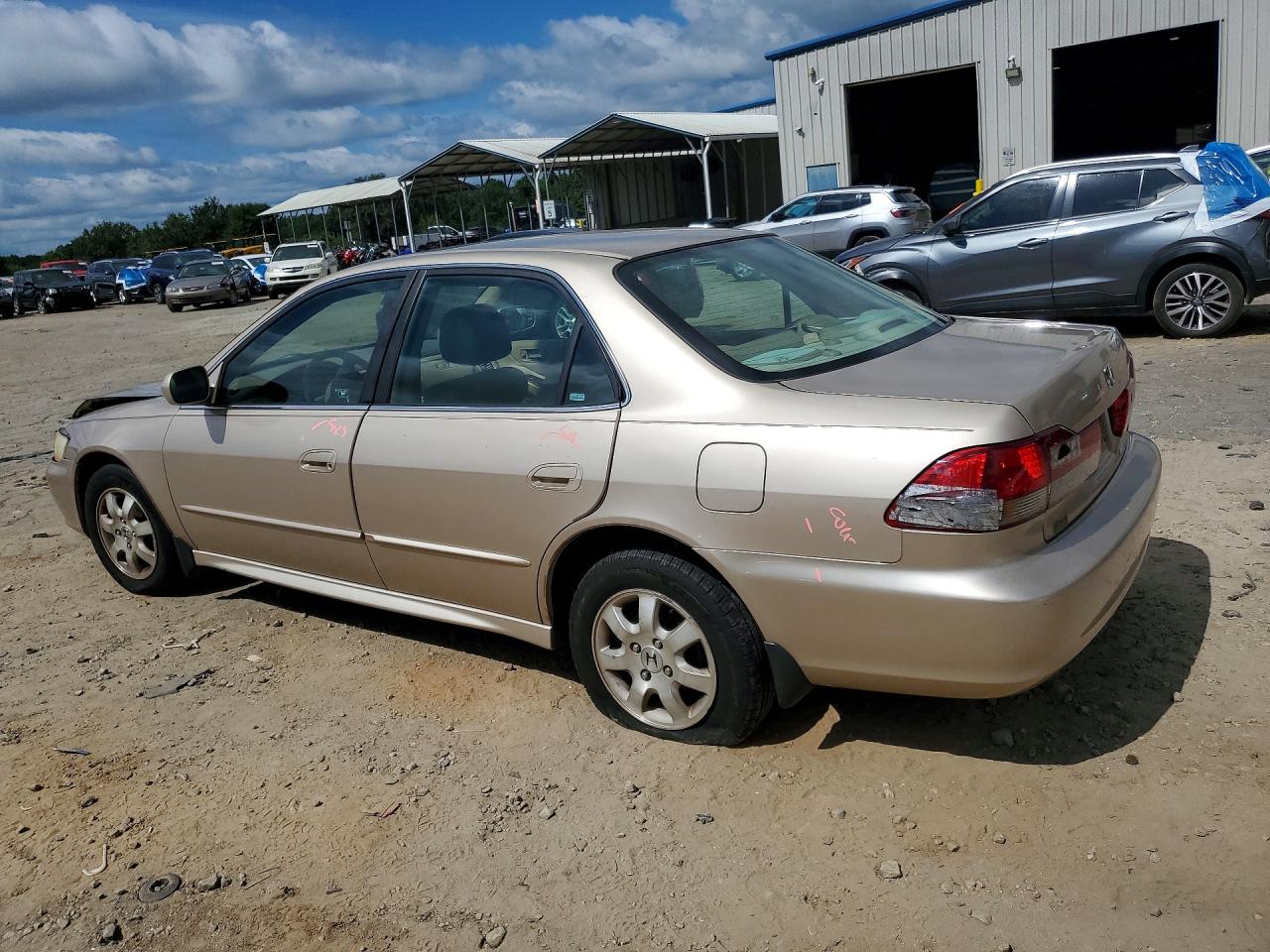 2001 Honda Accord Ex Tan vin: 1HGCG56651A013874