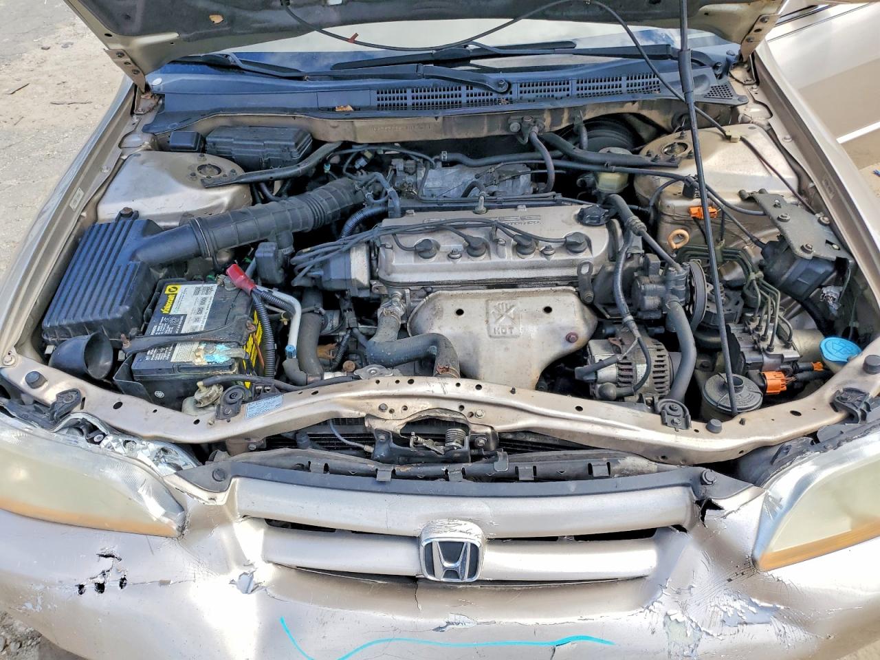 2001 Honda Accord Ex Tan vin: 1HGCG56651A013874