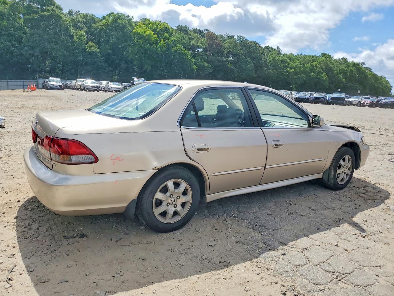 2001 Honda Accord Ex Tan vin: 1HGCG56651A013874