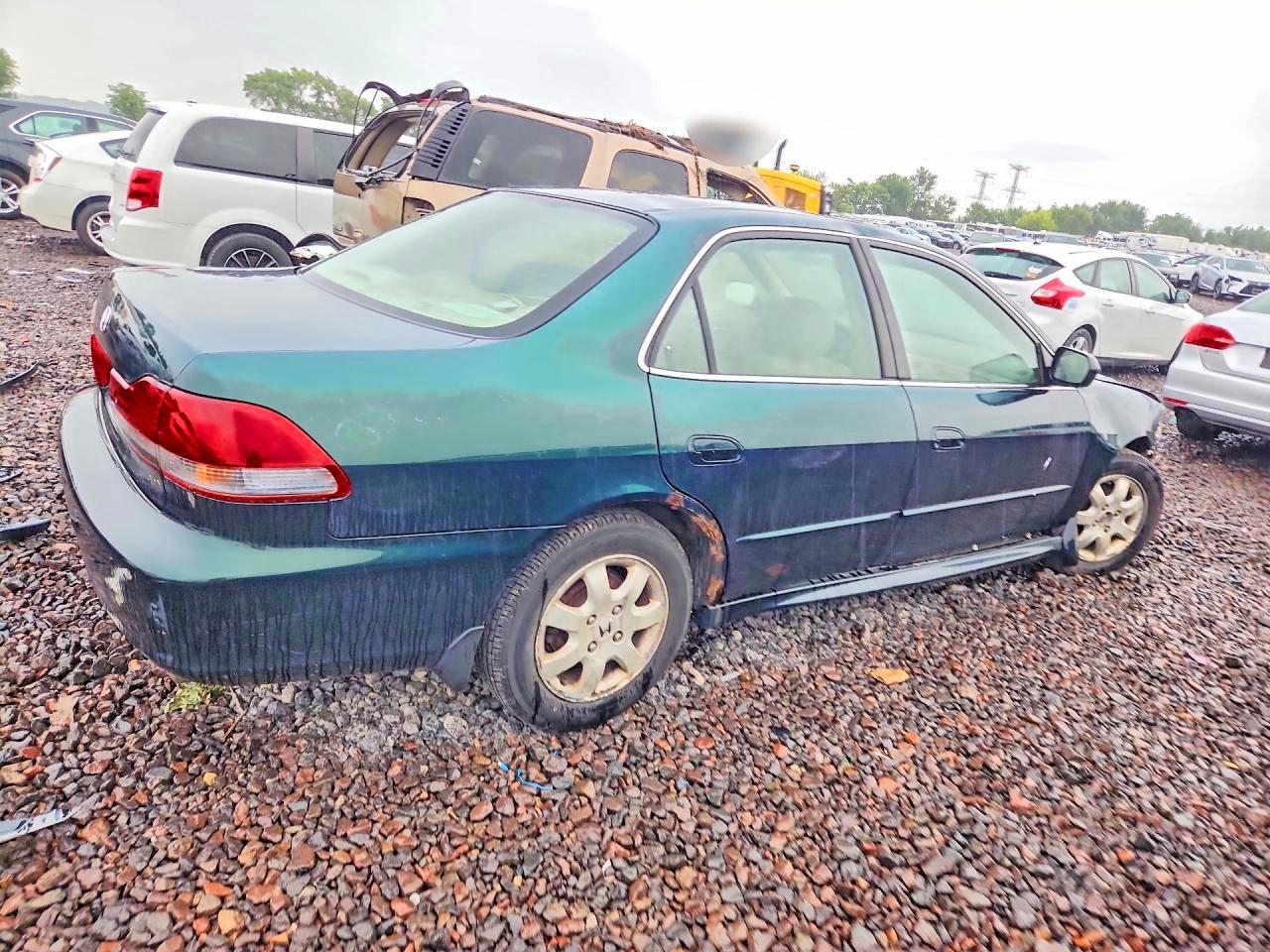 2001 Honda Accord Ex Green vin: 1HGCG56651A135599