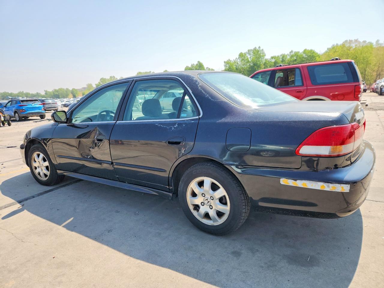 2002 Honda Accord Ex Black vin: 1HGCG56672A102993
