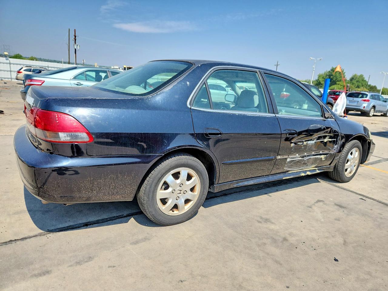 2002 Honda Accord Ex Black vin: 1HGCG56672A102993