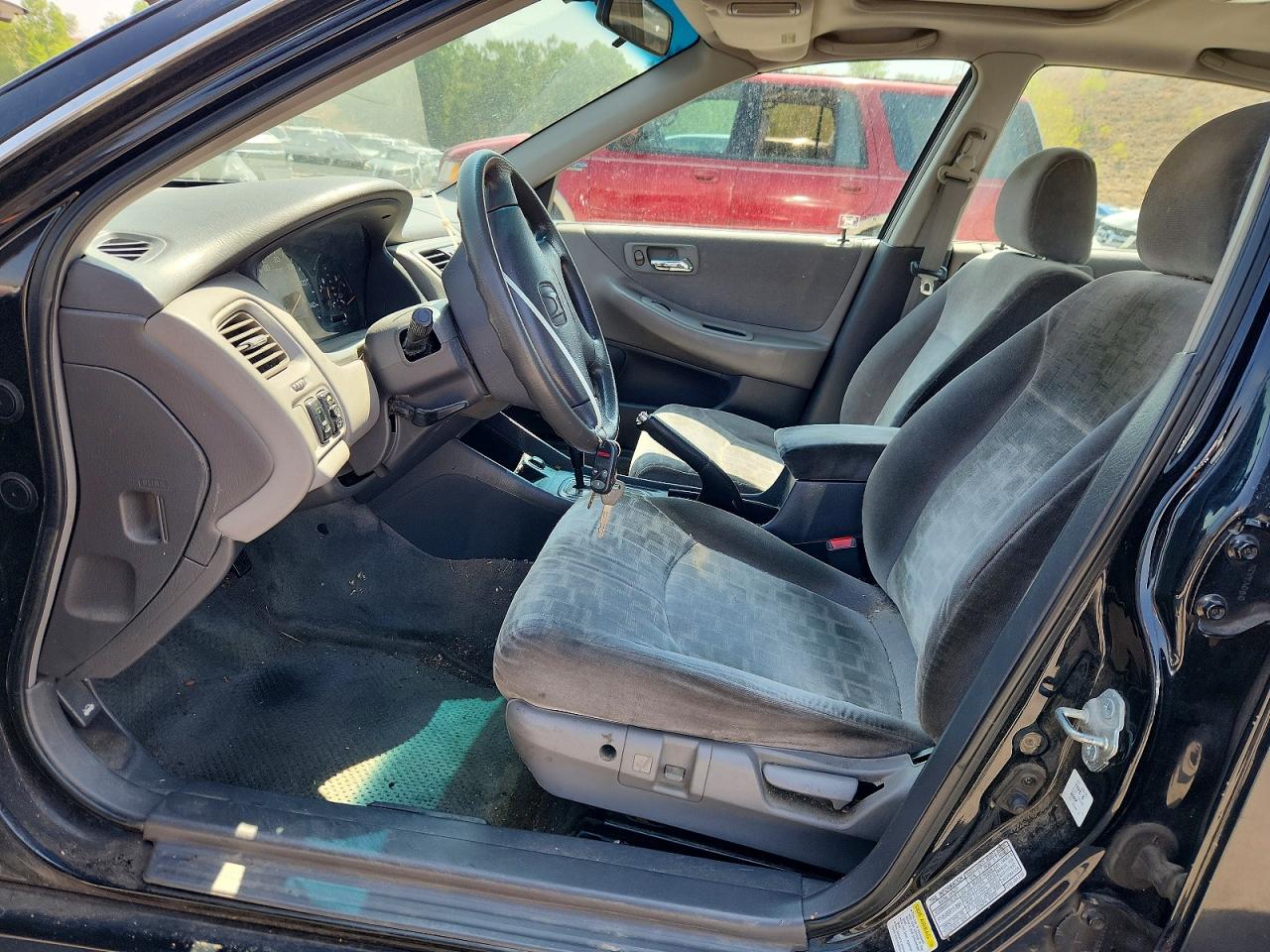 2002 Honda Accord Ex Black vin: 1HGCG56672A102993