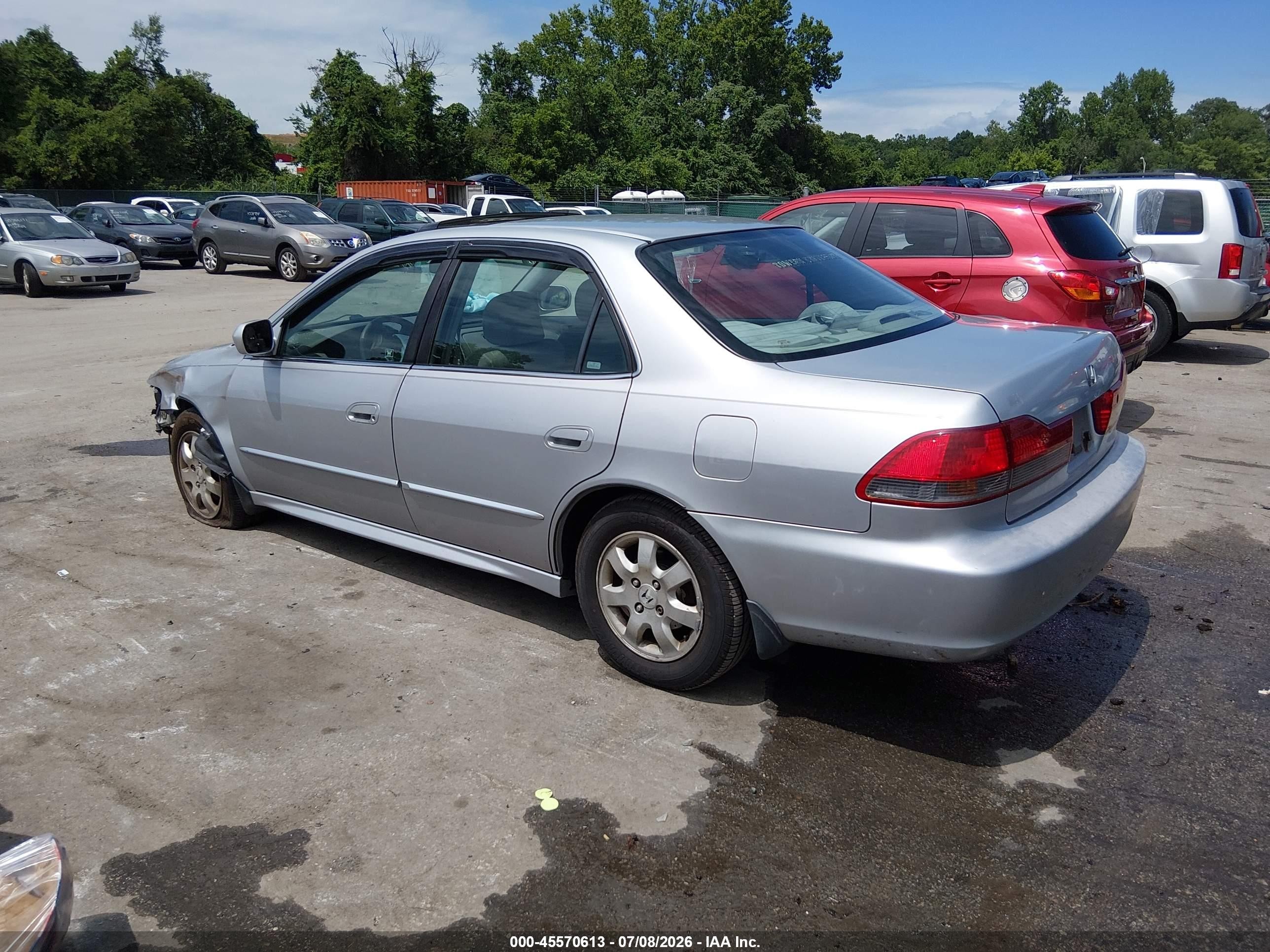 2002 Honda Accord 2.3 Ex Silver vin: 1HGCG56672A150526