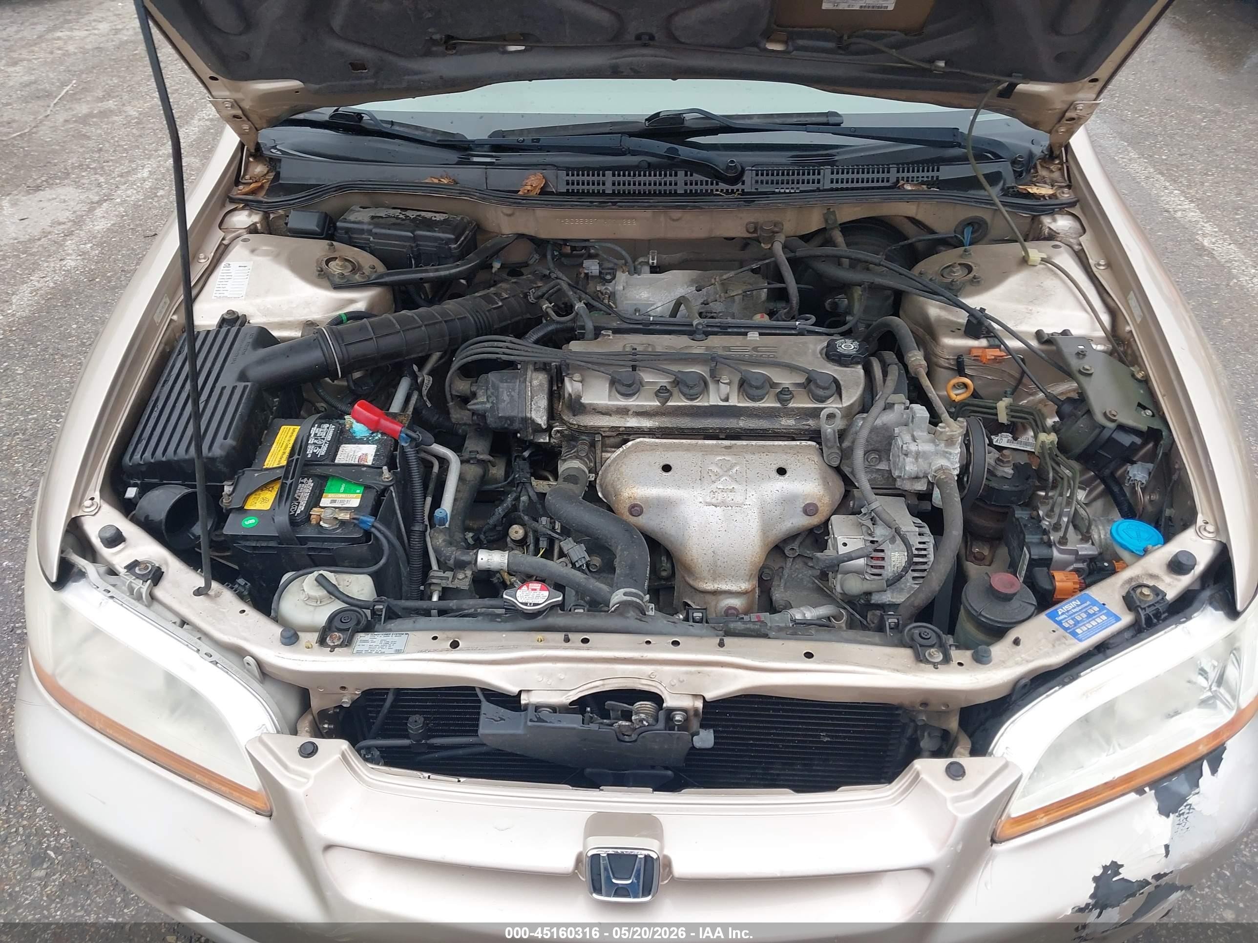 2000 Honda Accord 2.3 Ex Gold vin: 1HGCG5667YA111282