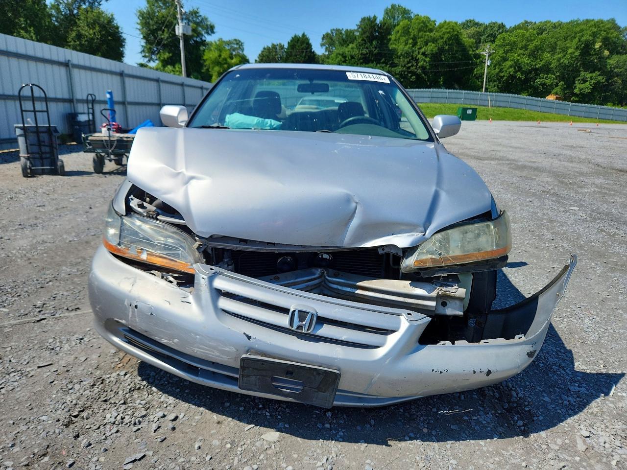 2001 Honda Accord Ex Silver vin: 1HGCG56681A146757