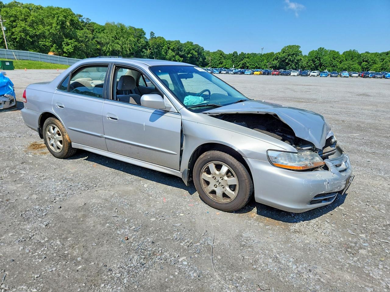 2001 Honda Accord Ex Silver vin: 1HGCG56681A146757