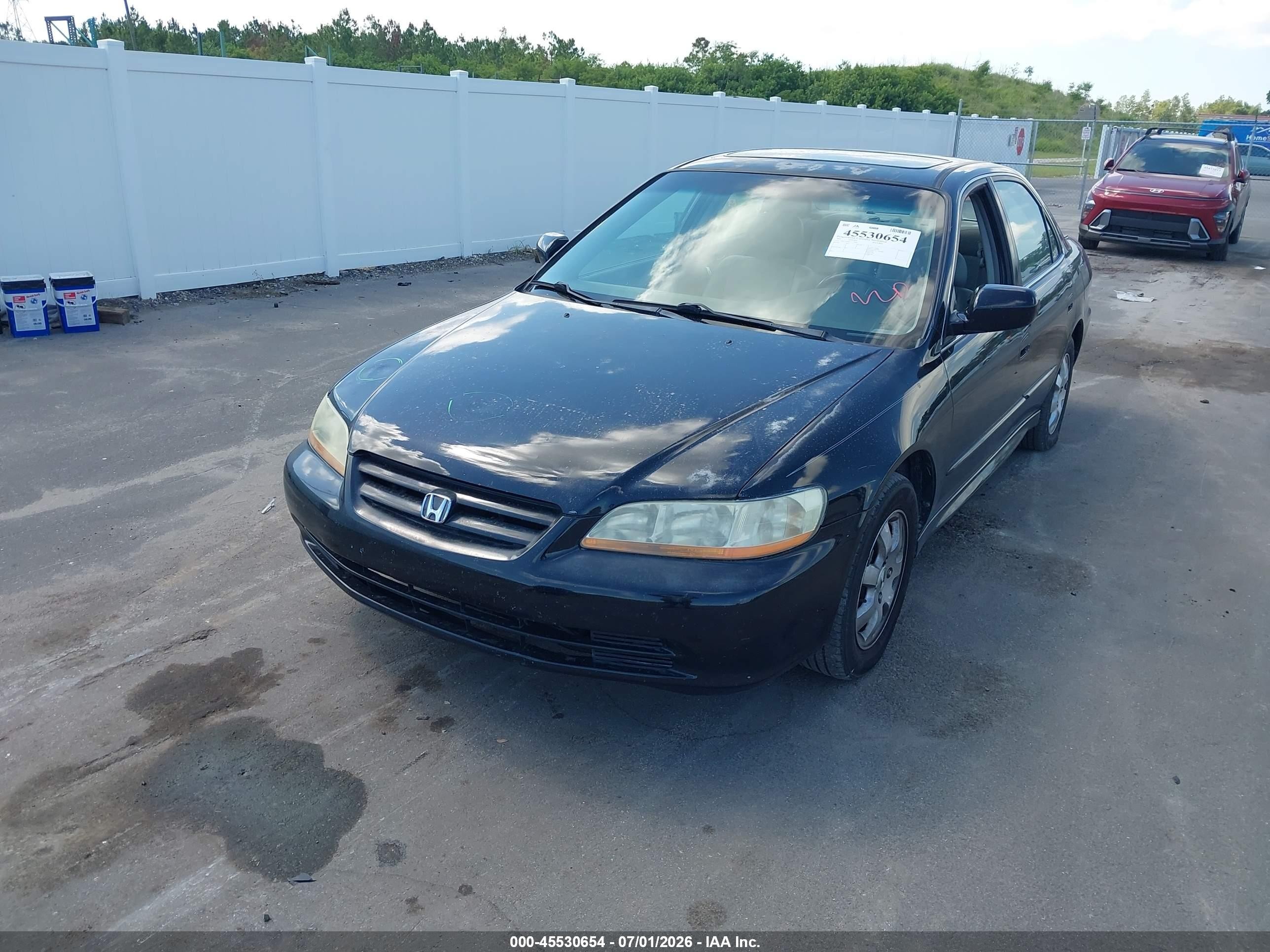 2002 Honda Accord 2.3 Ex Черный vin: 1HGCG56682A119690