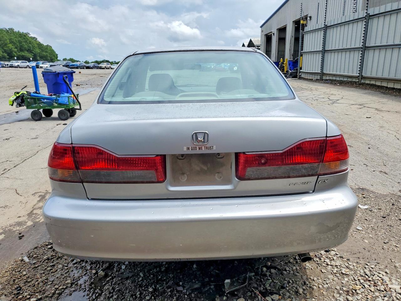 2001 Honda Accord Ex Silver vin: 1HGCG56691A014302