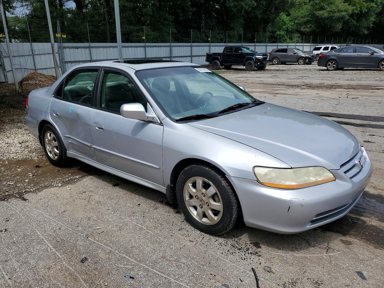 2001 Honda Accord Ex Silver vin: 1HGCG56691A014302